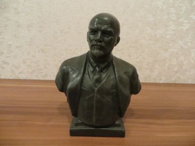 Лот: 12885514. Фото: 1. Бюст Ленин. 17,5 см. Предметы интерьера и быта