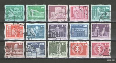 Лот: 16295908. Фото: 1. Лот марок ГДР с 1973 года. Стандарт... Марки