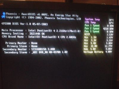 Лот: 12589849. Фото: 1. Системный блок Acorp 4PE800/2600MHz... Компьютеры в сборе