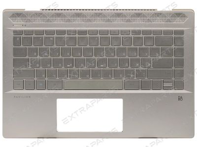 Лот: 19480514. Фото: 1. Топ-панель HP Pavilion 14-ce золотая... Клавиатуры для ноутбуков
