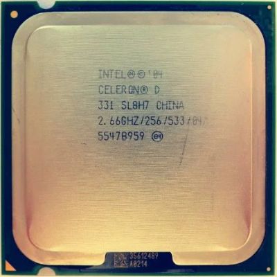 Лот: 15257201. Фото: 1. Процессор intel celeron. Процессоры