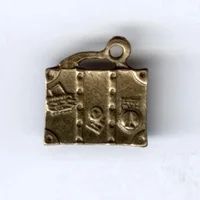 Лот: 3752206. Фото: 1. Подвеска металлическая "Чемодан... Скрапбукинг