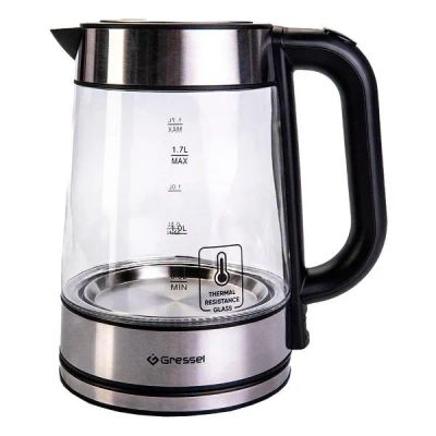 Лот: 25390951. Фото: 1. Электрический чайник Gressel GRK-1107... Чайники, кофемашины, кулеры