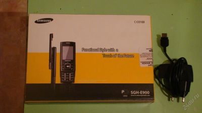 Лот: 115048. Фото: 1. Коробка SAMSUNG E-900+книжечка... Другое (смартфоны, связь, навигация)