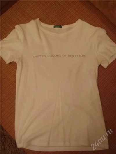 Лот: 2090024. Фото: 1. Футболка Benetton 4. Футболки, топы и майки