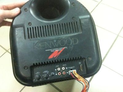 Лот: 6055634. Фото: 1. Автомобильный сабвуфер Kenwood... Сабвуферы