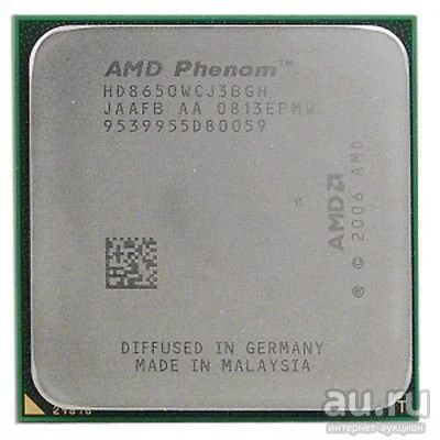 Лот: 9394160. Фото: 1. AMD Phenom X3 8650 2.3 GHz / 3core... Процессоры