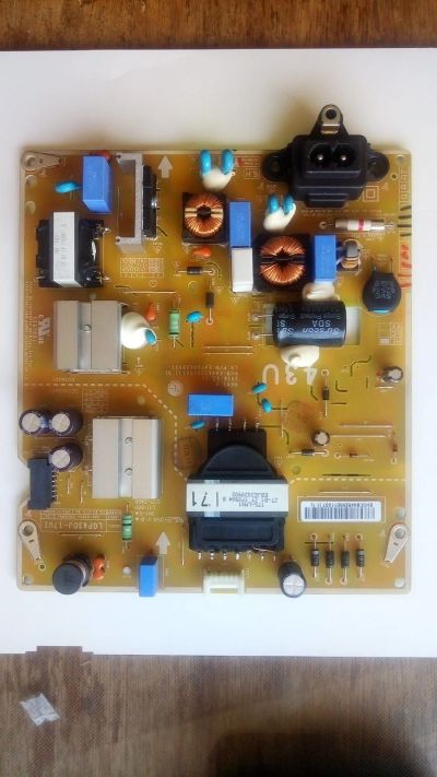 Лот: 15789569. Фото: 1. Блок питания LGP43DJ-17U1 (EAX67209001... Запчасти для телевизоров, видеотехники, аудиотехники