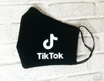 Лот: 16770345. Фото: 1. Маска многоразовая тик ток. Антисептики, защитные средства, медицинские маски