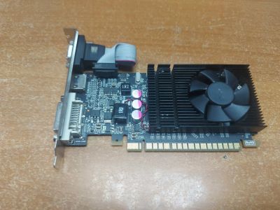 Лот: 25515605. Фото: 1. Видеокарта PCI-E 1024 MB GT610. Видеокарты