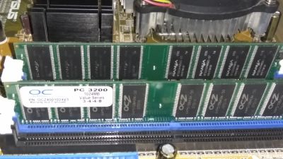 Лот: 16214471. Фото: 1. Память 2GB DDR1 PC-3200 400MHz... Оперативная память