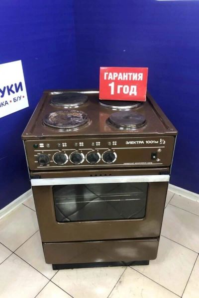 Лот: 16472239. Фото: 1. Плита электрическая электра 1001... Плиты, духовые шкафы, варочные поверхности