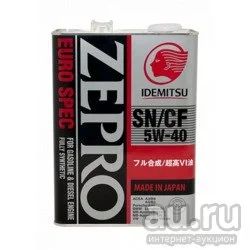 Лот: 13995687. Фото: 1. Масло Idemitsu Zepro Euro Spec... Масла, жидкости