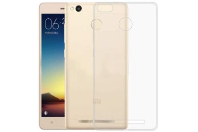 Лот: 8896021. Фото: 1. Чехол Xiaomi Redmi 3X Прозрачный... Чехлы, бамперы