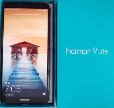 Лот: 14024097. Фото: 1. Смартфон Honor 9 lite 3/32Gb Midnight... Смартфоны
