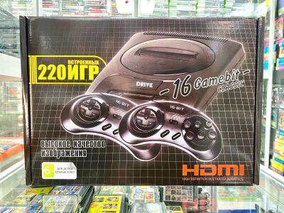 Лот: 17947244. Фото: 1. Сега Sega HDMI + 220 Разных Игр... Игровые приставки, консоли