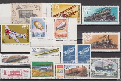 Лот: 17998878. Фото: 1. СССР, 1970 -80 гг. Набор марок... Марки