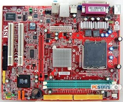 Лот: 78596. Фото: 1. MSI 661FM3-V. Материнские платы