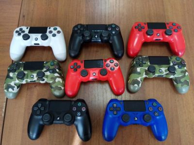 Лот: 12253469. Фото: 1. Dualshock4 б/у ориг в идеальном... Комплектующие