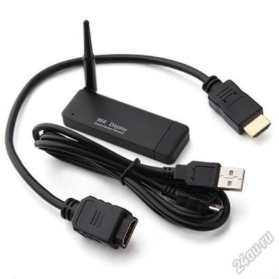 Лот: 5663759. Фото: 1. WiFi Miracast display adapter. Другое (аксессуары)