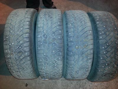 Лот: 4432597. Фото: 1. Continental 195/65 r15 conti ice... Шины