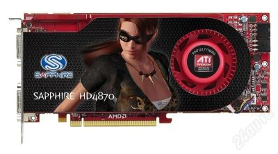 Лот: 443574. Фото: 1. Sapphire Radeon HD 4870 512 Mb. Видеокарты