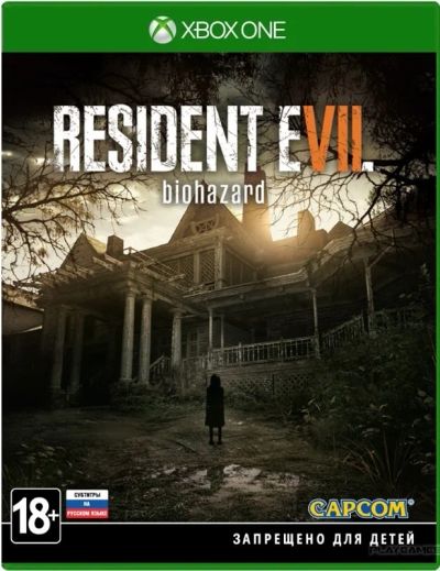 Лот: 11749309. Фото: 1. Диск resident evil 7 xbox one. Игры для консолей