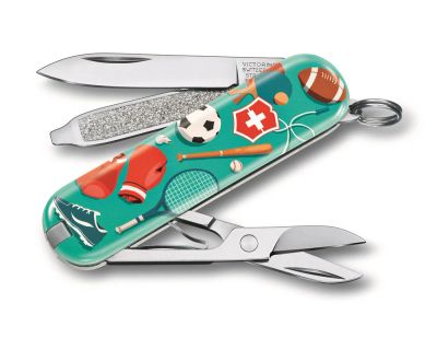 Лот: 17045699. Фото: 1. Нож-брелок Victorinox Classic... Ножи, топоры