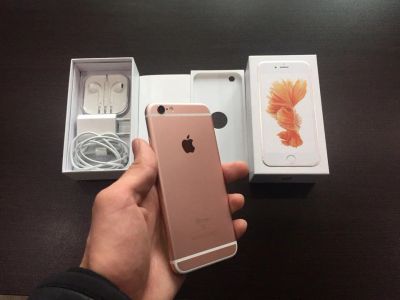 Лот: 10227210. Фото: 1. Apple iPhone (Айфон) 6s 64gb Rose... Смартфоны