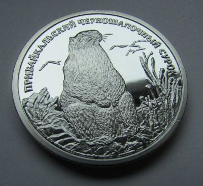 Лот: 10761900. Фото: 1. 2 рубля 2008 прибайкальский черношапочный... Россия после 1991 года