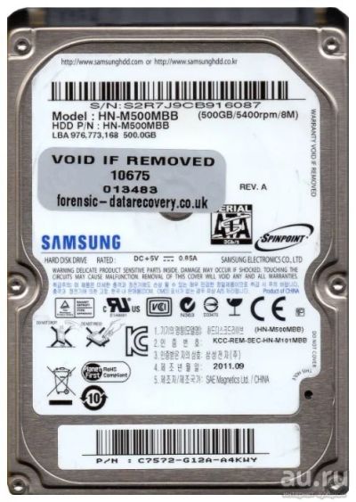 Лот: 9935043. Фото: 1. Жёсткий диск для ноутбука sata... Жёсткие диски (HDD)