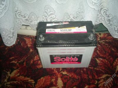 Лот: 149930. Фото: 1. Аккумулятор SOLITE 45A. Электрооборудование