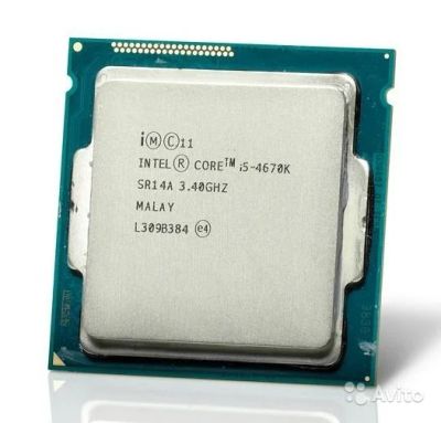 Лот: 7241545. Фото: 1. Процессор Intel Core i5-4670K... Процессоры
