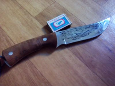 Лот: 8145555. Фото: 1. Нож Рыбак-2 Кизляр. Ножи, топоры