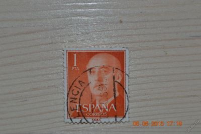 Лот: 5650363. Фото: 1. Марка Испании 5 для коллекции. Марки