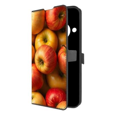 Лот: 25542654. Фото: 1. Чехол Krutoff Eco Book "Яблоки... Чехлы, бамперы