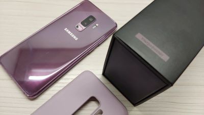 Лот: 17557111. Фото: 1. Samsung Galaxy S9 Plus Ультрафиолет. Смартфоны