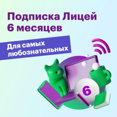Лот: 22025386. Фото: 1. Подписка Лицей 6 мес. Другие (обучение, тренеры)