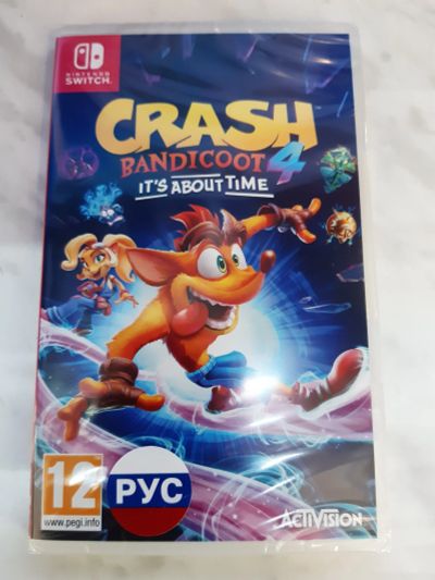 Лот: 25092973. Фото: 1. Crash Bandicoot 4: It's About... Игры для консолей