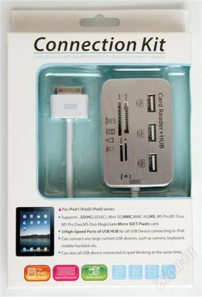 Лот: 2618292. Фото: 1. ipad camera connection kit. который... Другое (смартфоны, связь, навигация)