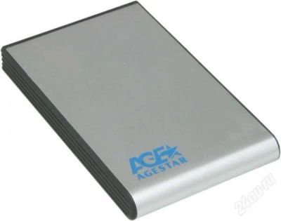 Лот: 2599495. Фото: 1. Внешний Жесткий Диск AgeStar-Seagate... Внешние жесткие диски