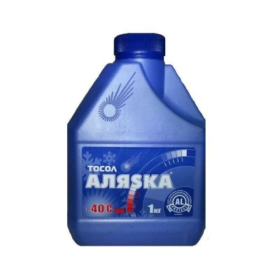 Лот: 9402907. Фото: 1. Тосол / Жидкость охлаждающая Аляска... Масла, жидкости