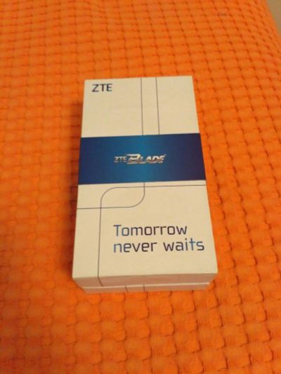 Лот: 8108109. Фото: 1. коробка от телефона zte blade... Чехлы, бамперы