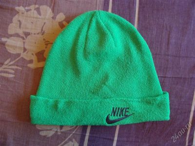 Лот: 1200011. Фото: 1. Nike зелёная шапка. Головные уборы