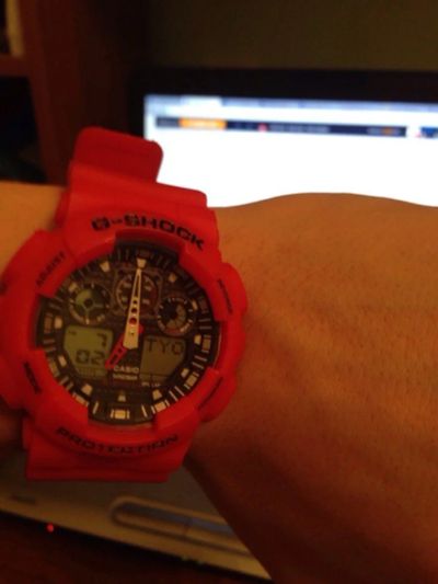 Лот: 3291272. Фото: 1. Часы G-Shock (красные). Другие наручные часы
