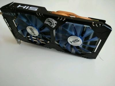 Лот: 11208640. Фото: 1. Видеокарта HIS RX580 8GB. Видеокарты