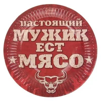 Лот: 10934628. Фото: 1. Тарелки для настоящих мужиков!. Туристическая, походная мебель