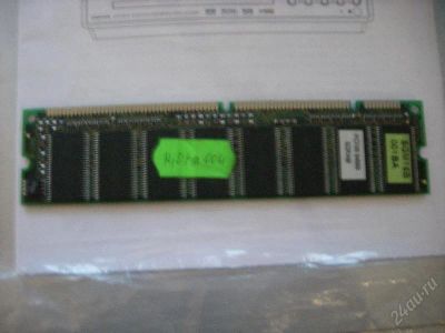 Лот: 144244. Фото: 1. SDRAM PC100 64Mb. Оперативная память
