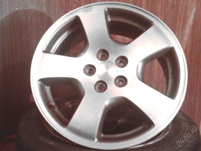 Лот: 909000. Фото: 1. Комплект литья 4шт SUBARU R16... Диски
