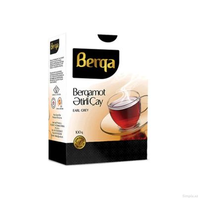 Лот: 12711758. Фото: 1. Чай черный с бергамотом Berga... Чай, кофе, какао